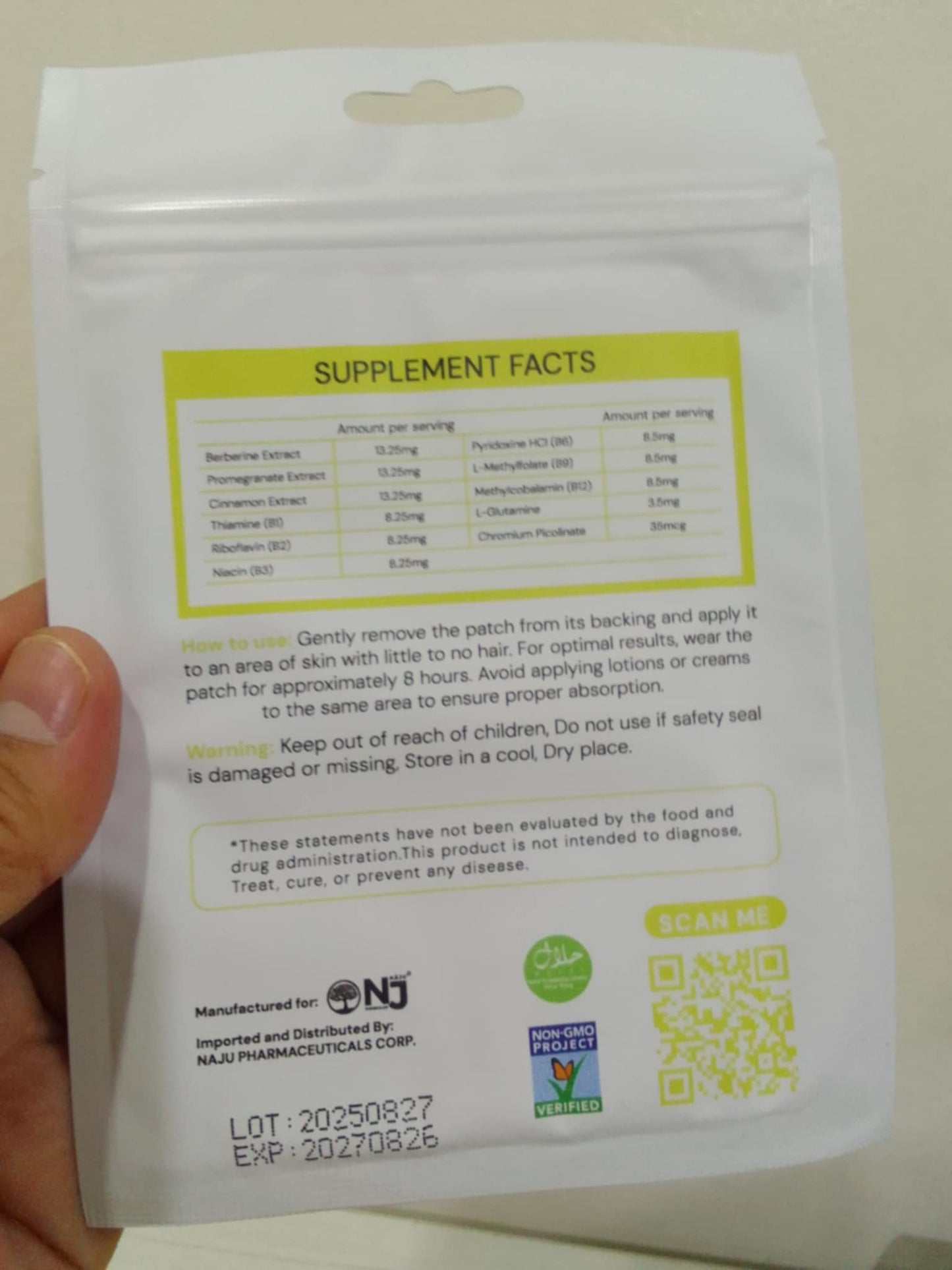 Naju GLP-1 Patches – Natural Support for Weight & Wellness