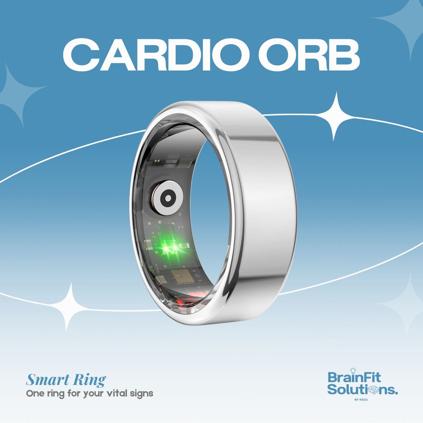 Cardio ORB Ring - Your Smart Health Companion, Right at Your Fingertips