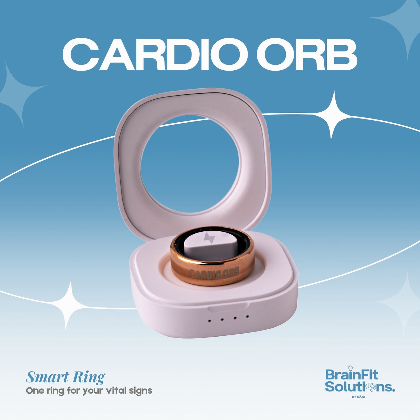 Cardio ORB Ring - Your Smart Health Companion, Right at Your Fingertips
