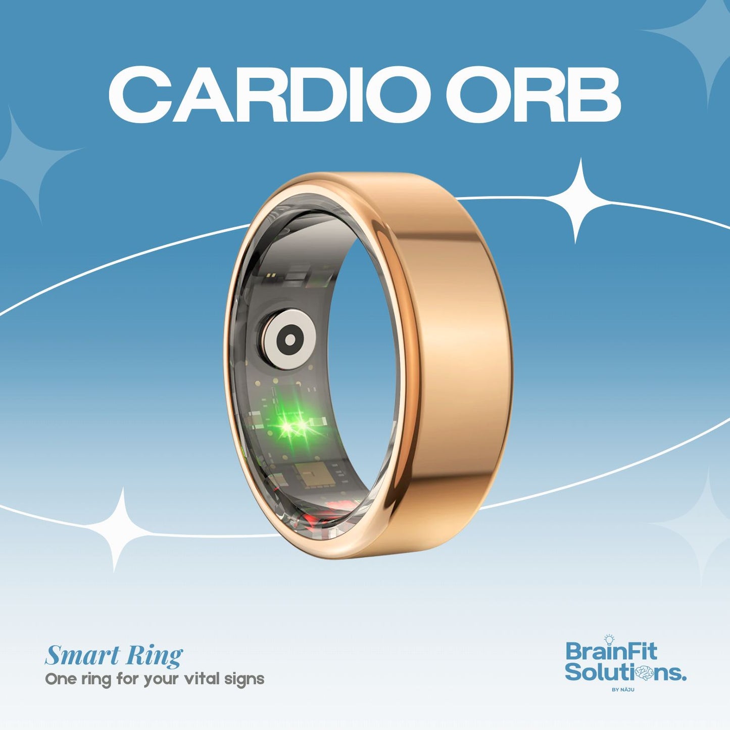 Cardio ORB Ring - Your Smart Health Companion, Right at Your Fingertips