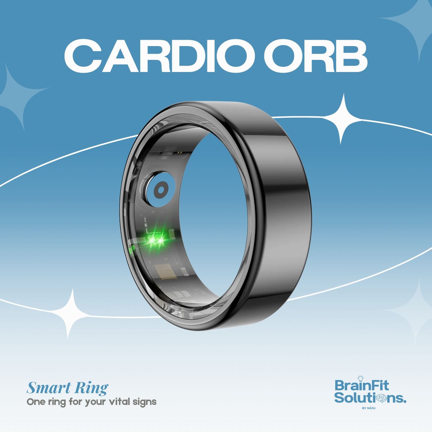 Cardio ORB Ring - Your Smart Health Companion, Right at Your Fingertips