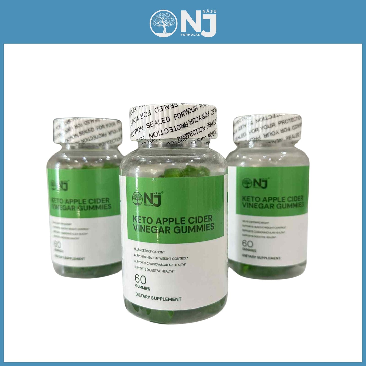 NAJU Keto + ACV Gummies β Apple Cider Vinegar Goodness in Every Bite