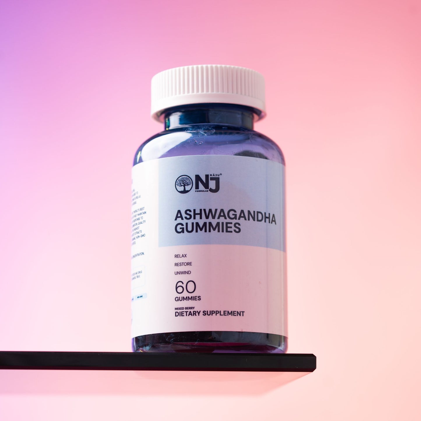 Ashwangandha Gummies (NAJU) Reduce stress, Support sleep, Boost mood and energy levels, Reducing inflammation, Immune support