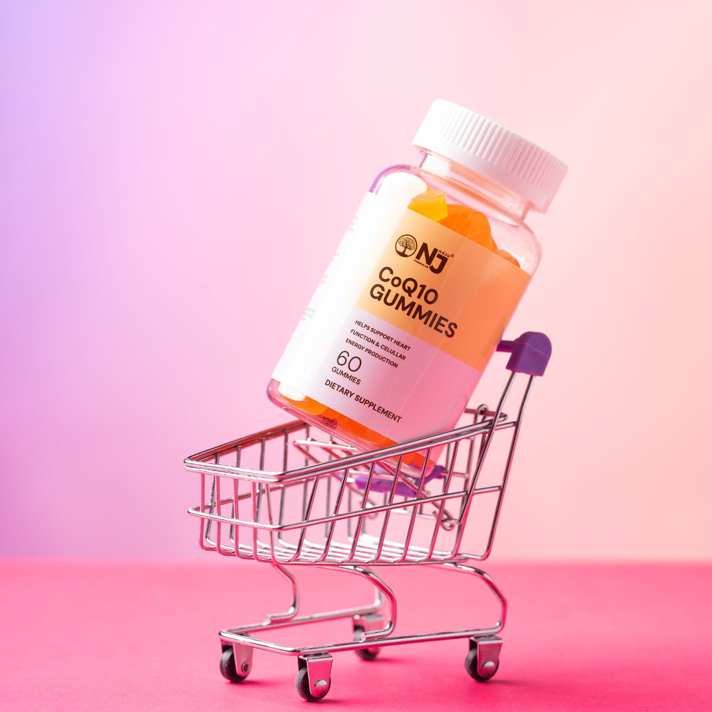 NAJU CoQ10 Gummies – Natural Coenzyme Q10 Supplement (60 Gummies