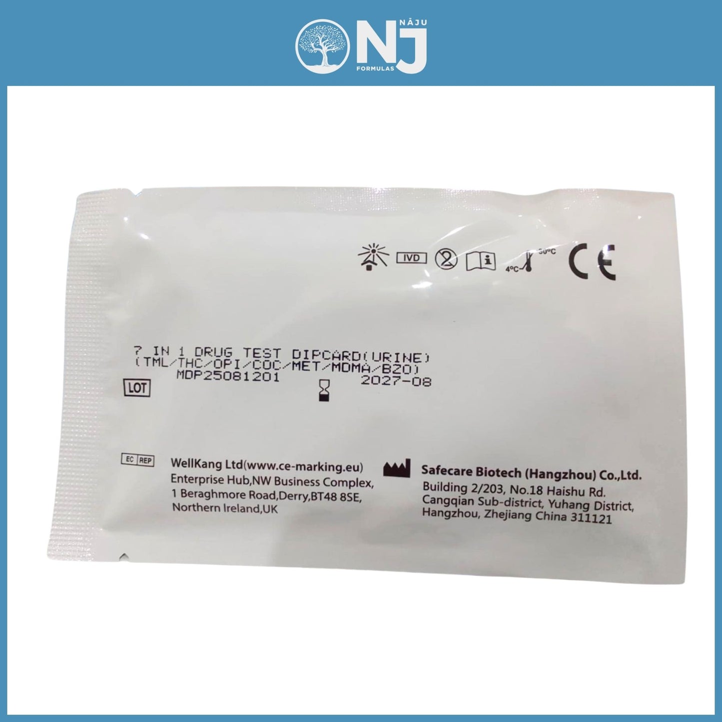 DRUG TEST DIPCARD (URINE)