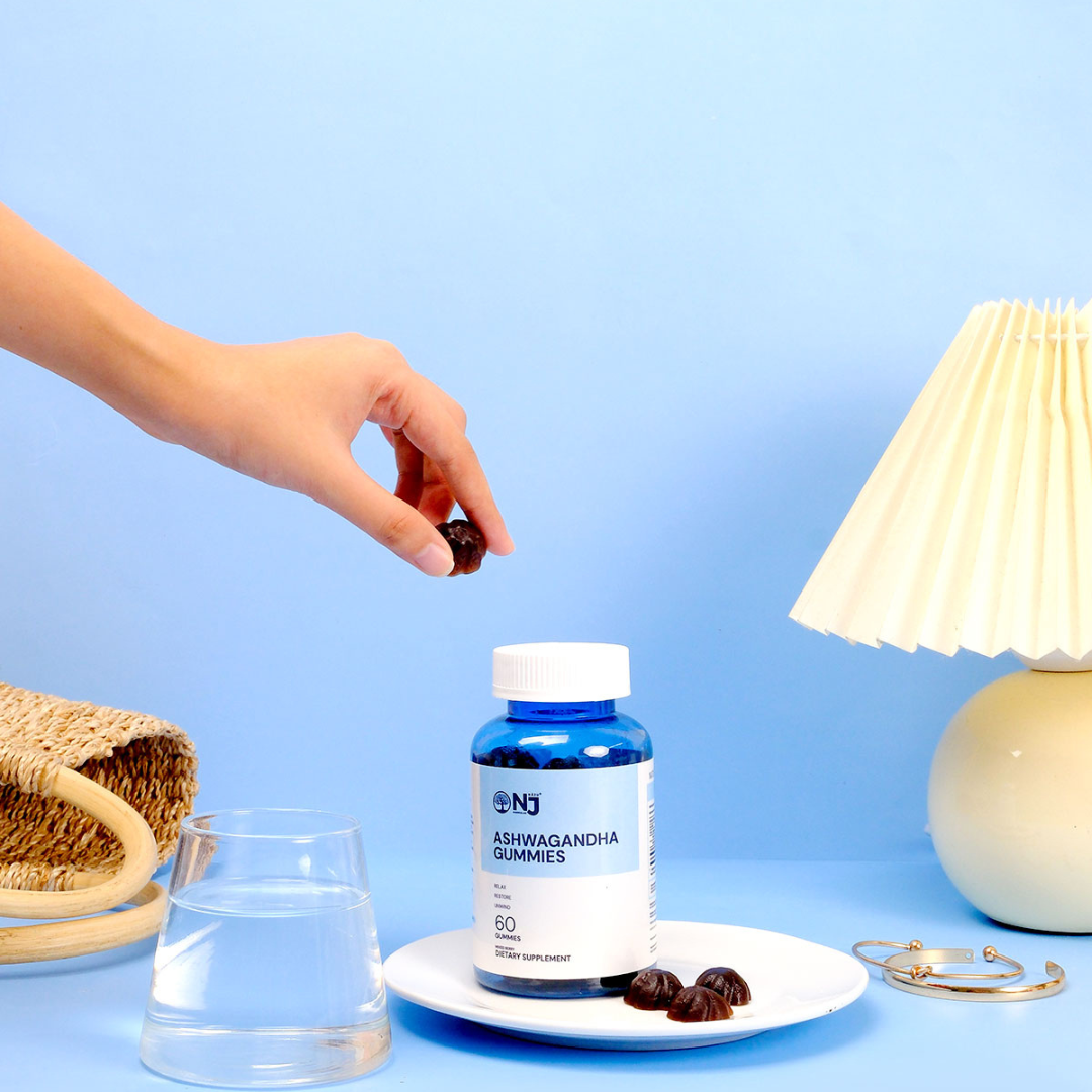 Ashwangandha Gummies (NAJU) Reduce stress, Support sleep, Boost mood and energy levels, Reducing inflammation, Immune support