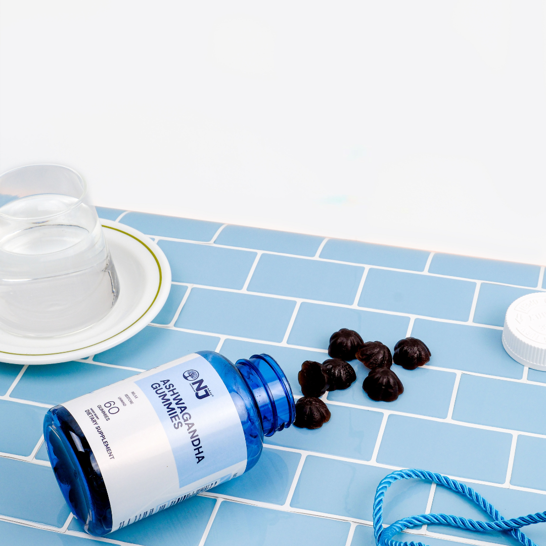 Ashwangandha Gummies (NAJU) Reduce stress, Support sleep, Boost mood and energy levels, Reducing inflammation, Immune support