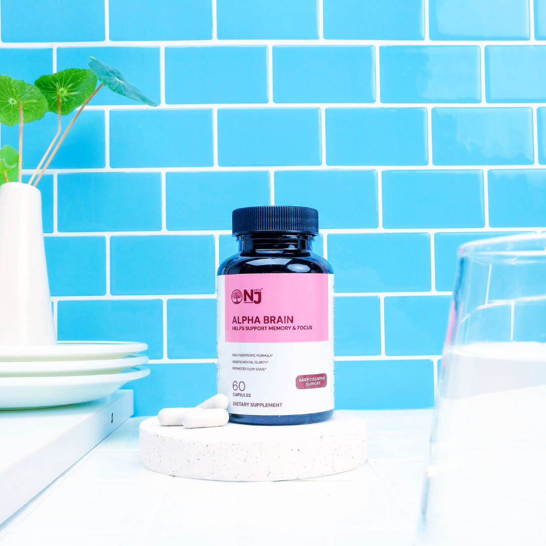 ALPHA BRAIN (NAJU) Helps Support Memory, Focus, and Mental Clarity 60 CAPSULES