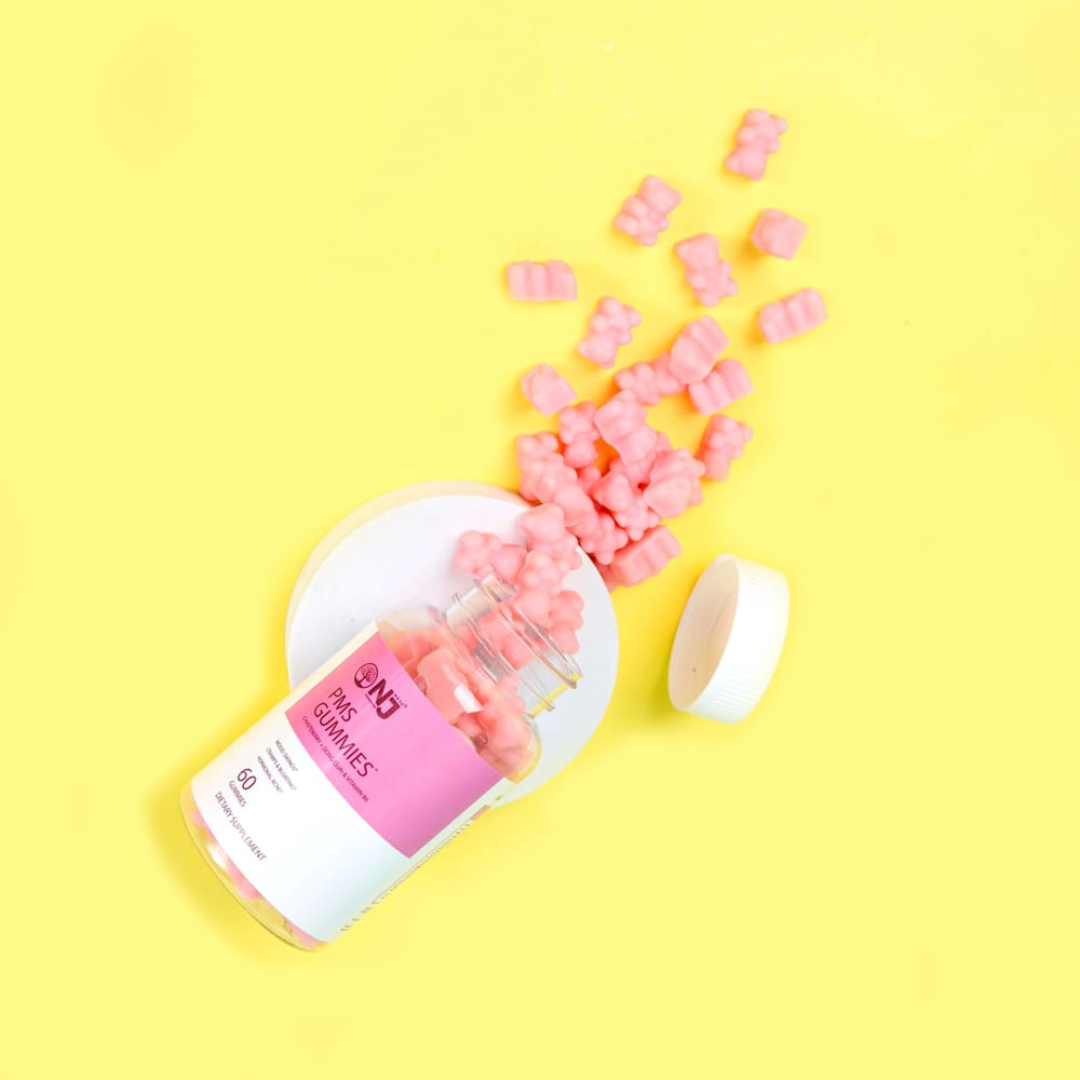 PMS Gummies Chasteberry +Dong Quai & Vitamin B6 (NAJU) Bloating,Mood swings,Cramping,Menstrual Discomfort