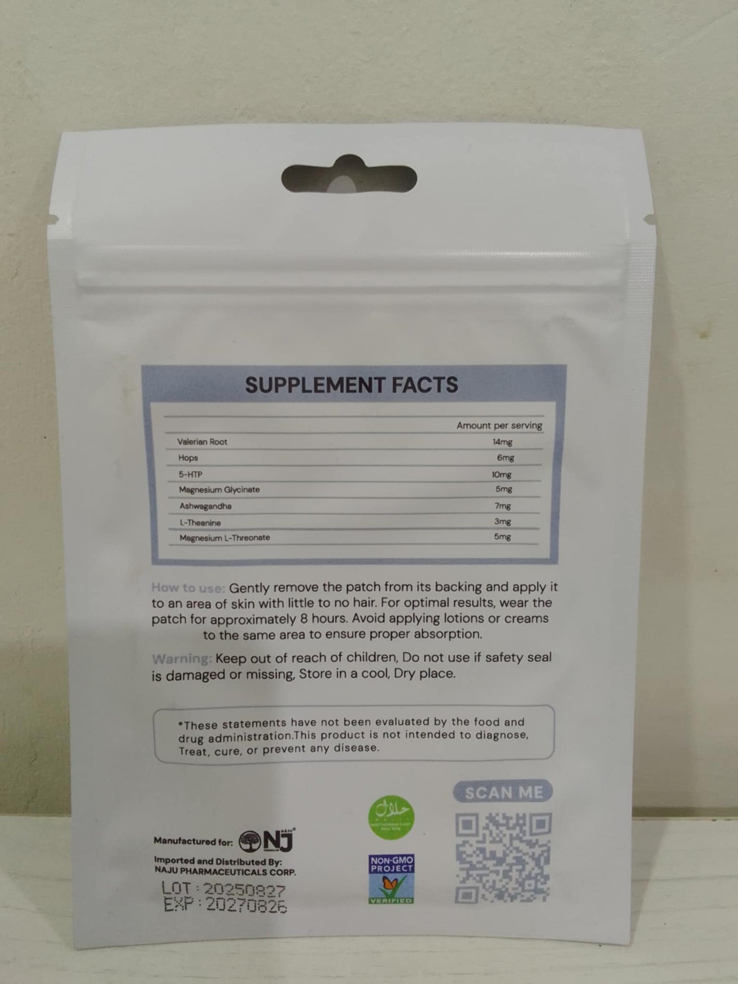 Naju Sleep Patches – Rest Better, Wake Refreshed