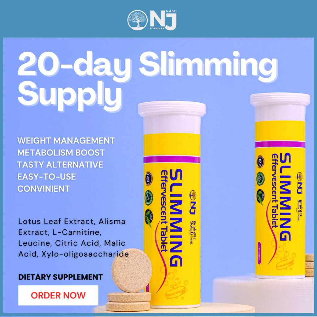 Slimming for weight loss, Reduce appetite with L-Carnitine, Lotus leaf extract, Alisma Supplement by Naju Formulas