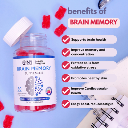 Brain Performance Support, Memory & Focus with Arabica Coffee Bean&Phosphatidylserine by NAJU Formulas