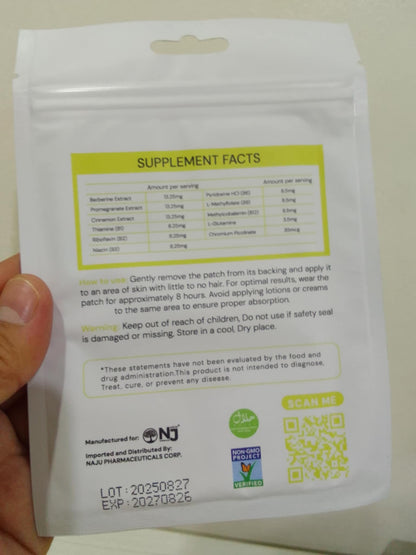Naju GLP-1 Patches – Natural Support for Weight & Wellness