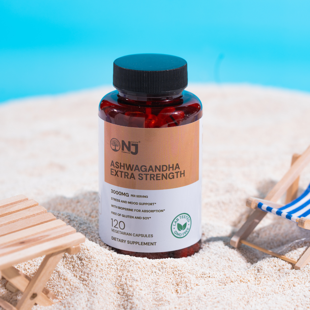 NAJU Ashwagandha Extra Strength – Natural Adaptogen Blend with BioPerine