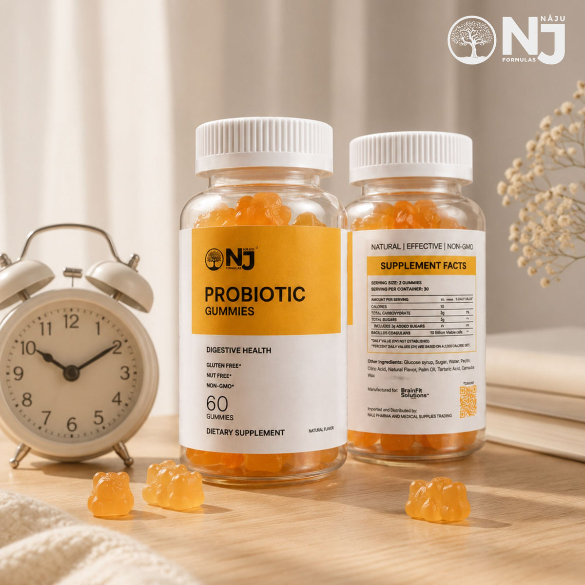 Probiotic Gummies by Naju Formulas