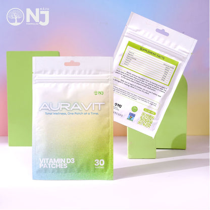 NAJU AURAVIT Vitamin D3 Patches
