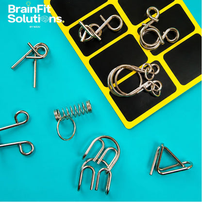 Metal Brain Teaser Puzzles