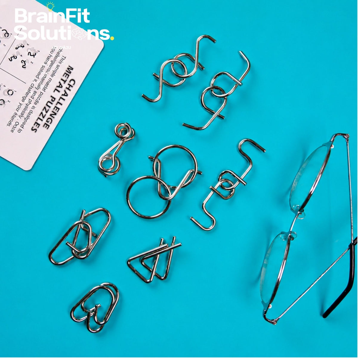 Metal Brain Teaser Puzzles