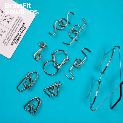 Metal Brain Teaser Puzzles