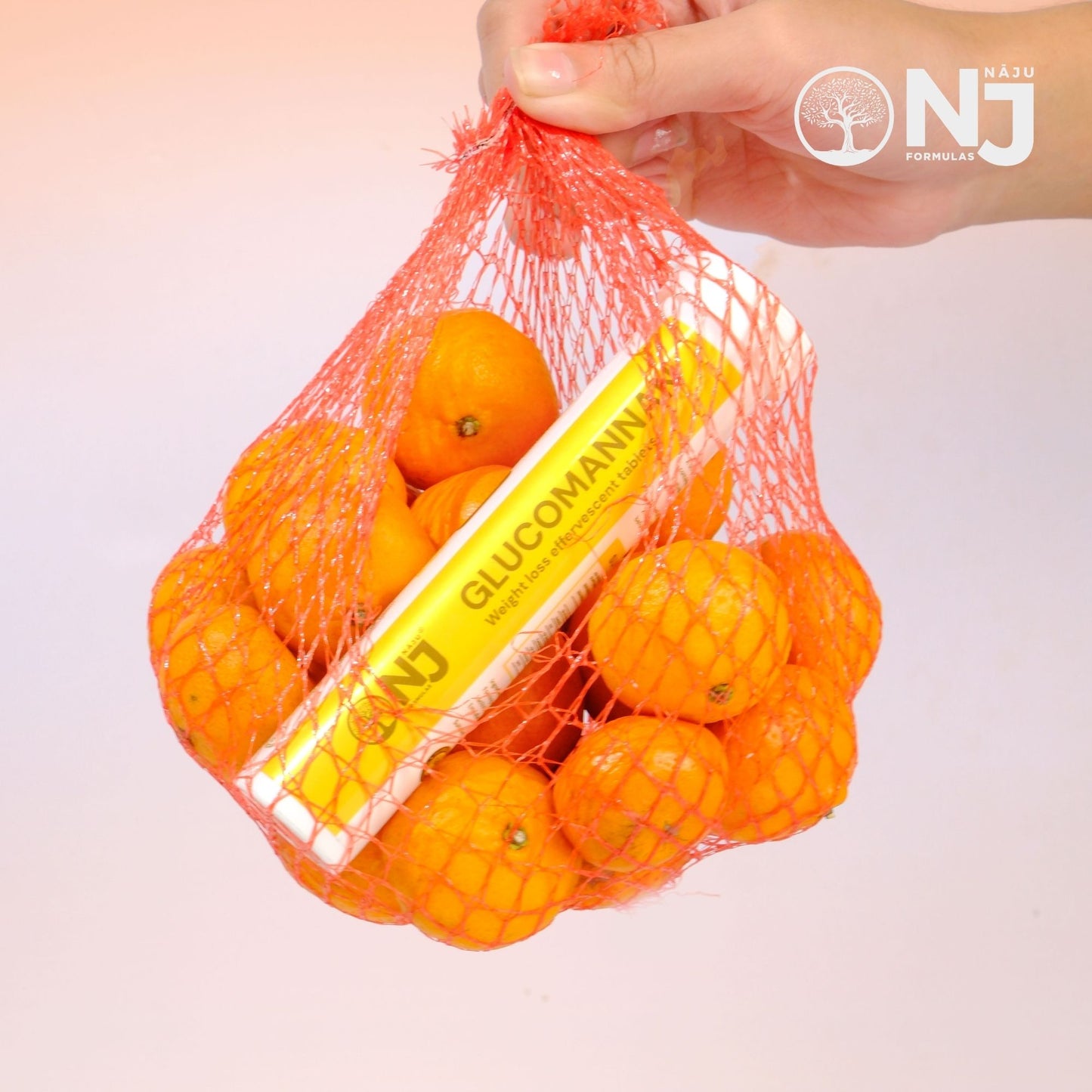 Glucomannan Effervescent Tablets for Weight Loss by Naju Formulas (18 Tablets)