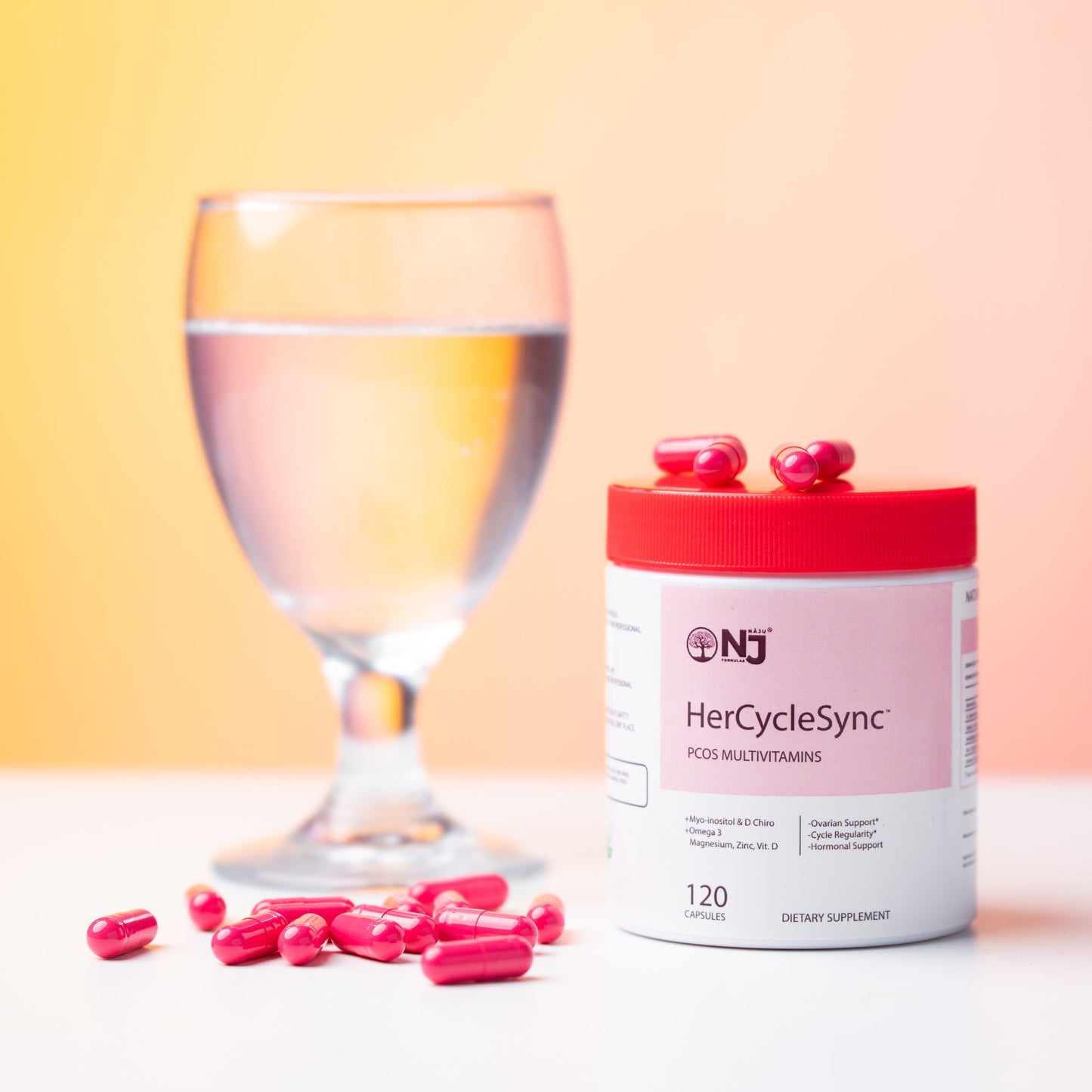 Naju HerCycleSync – Women’s Multivitamin with Inositol, Omega-3 & Nutrient Blend