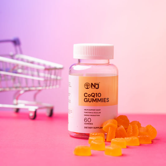 NAJU CoQ10 Gummies – Natural Coenzyme Q10 Supplement (60 Gummies