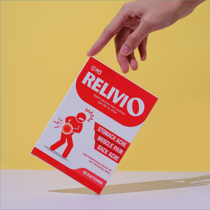 NAJU Relivio Comfort Patches – Soothing Warmth for Everyday Eas