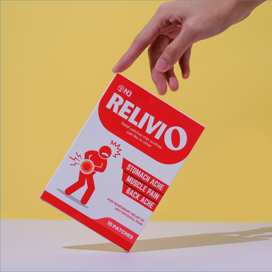 NAJU Relivio Comfort Patches – Soothing Warmth for Everyday Eas