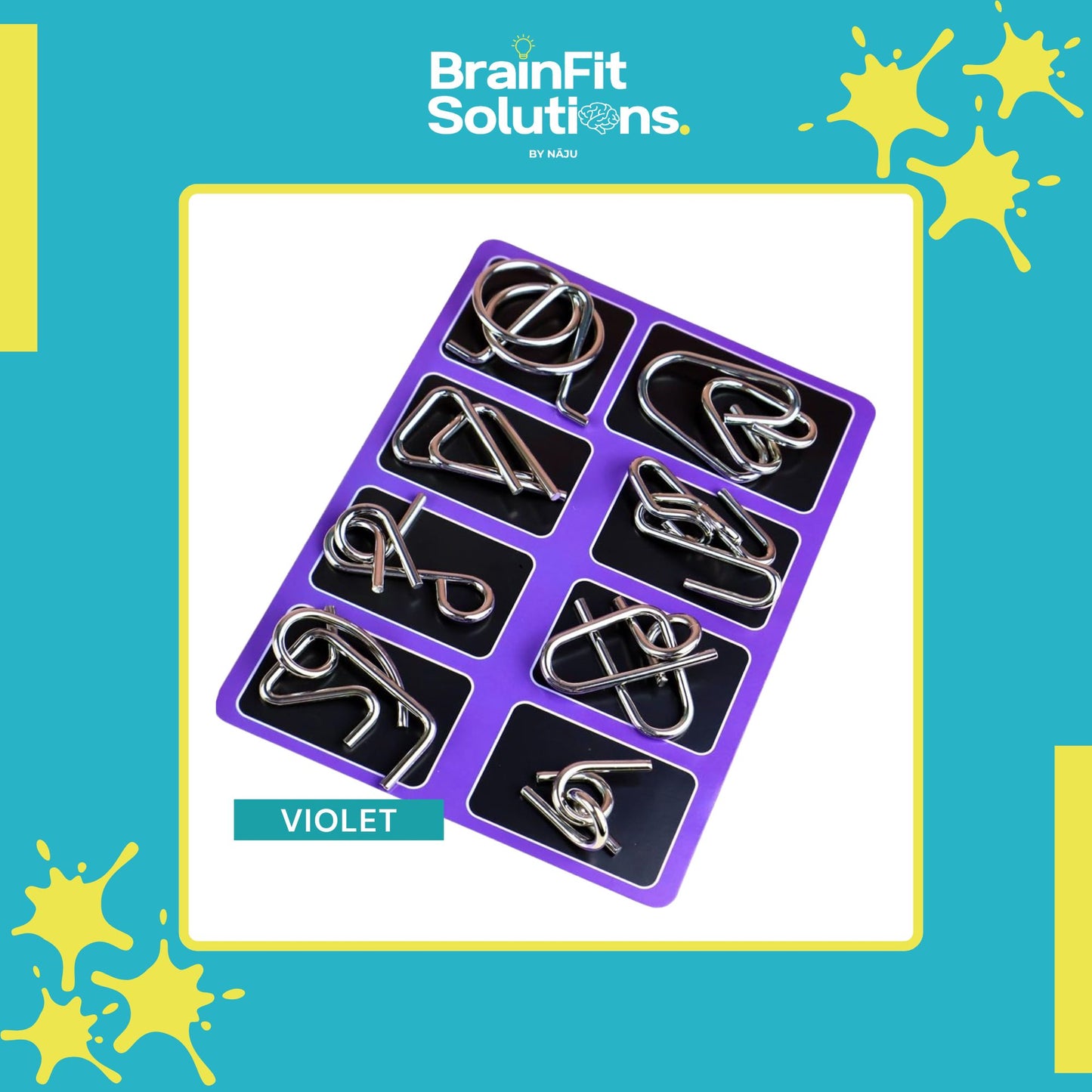 Metal Brain Teaser Puzzles