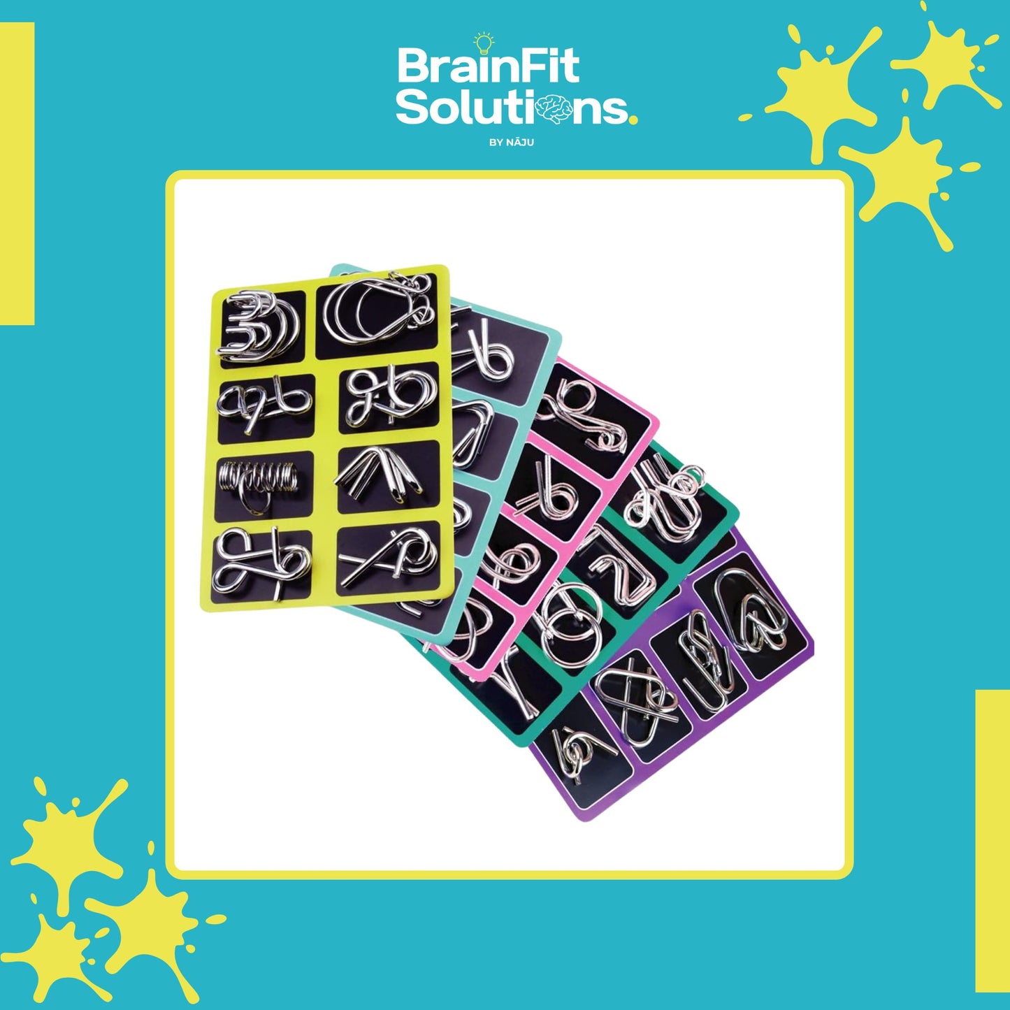 Metal Brain Teaser Puzzles