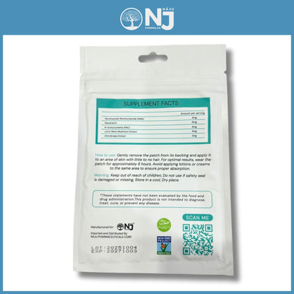 NAJU NEMORIA NMN (Nicotinamide Mononucleotide) Patches