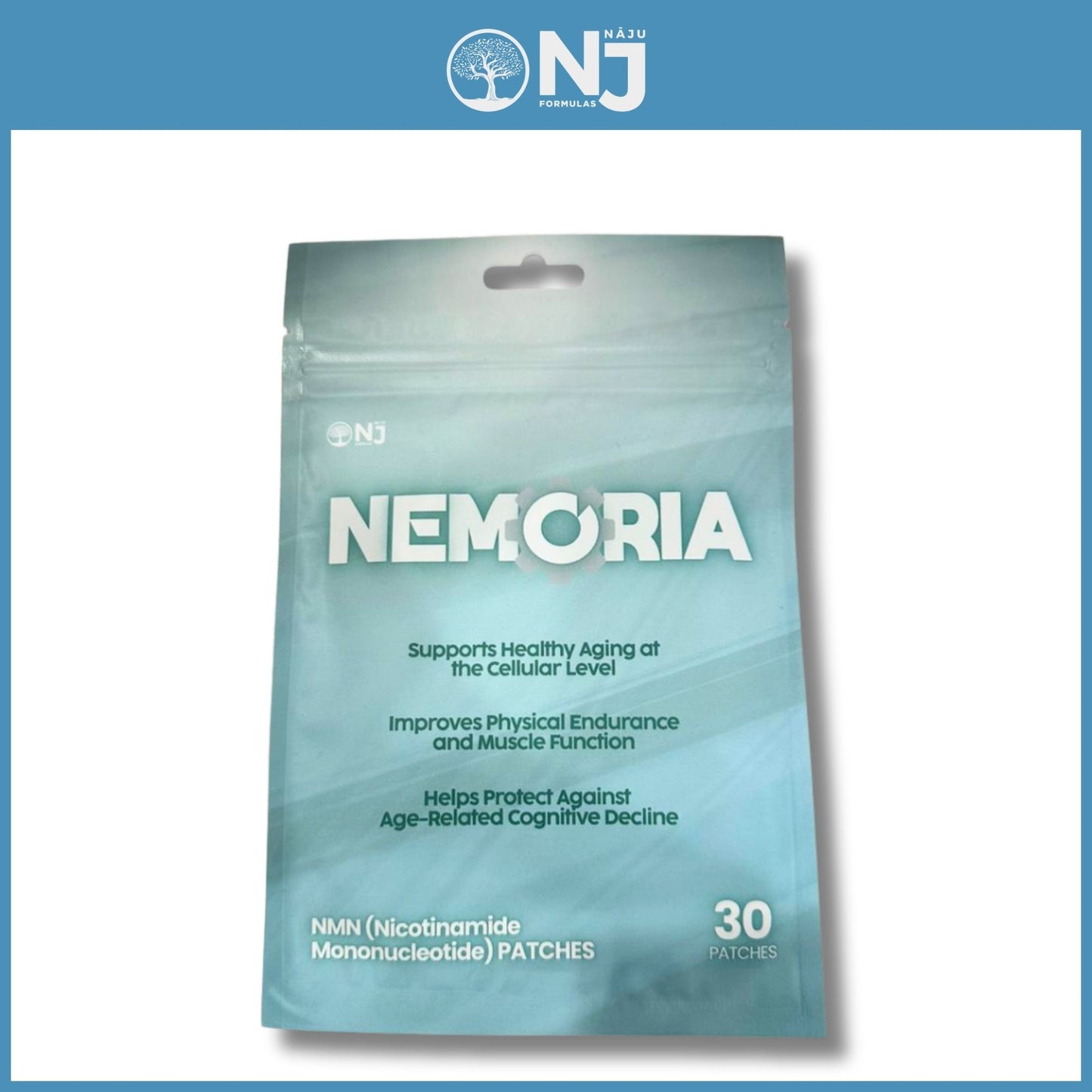 NAJU NEMORIA NMN (Nicotinamide Mononucleotide) Patches