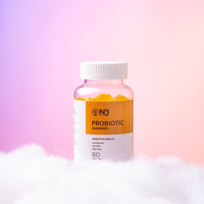 Probiotic Bacillus Coagulans for Digestive Health, Berry Bliss Gummies by Naju Formulas