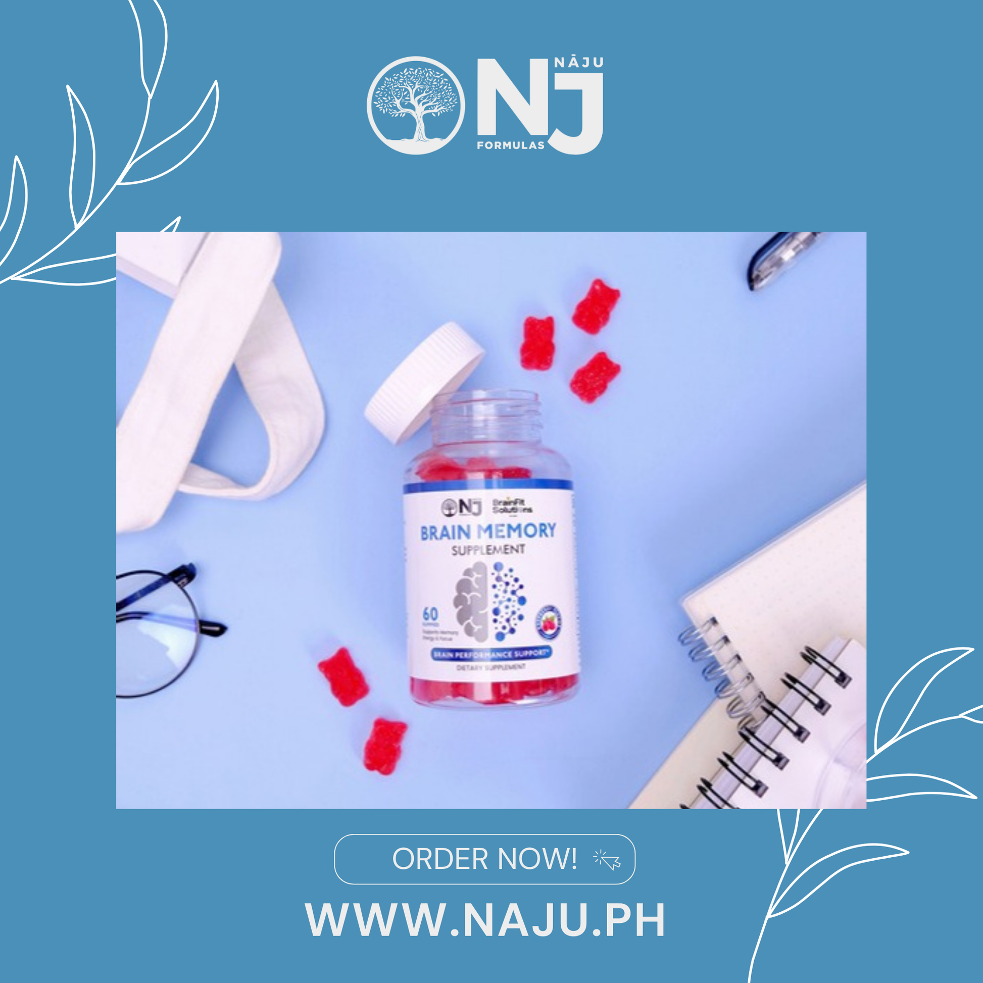 Brain Performance Support, Memory & Focus with Arabica Coffee Bean&Pho ...