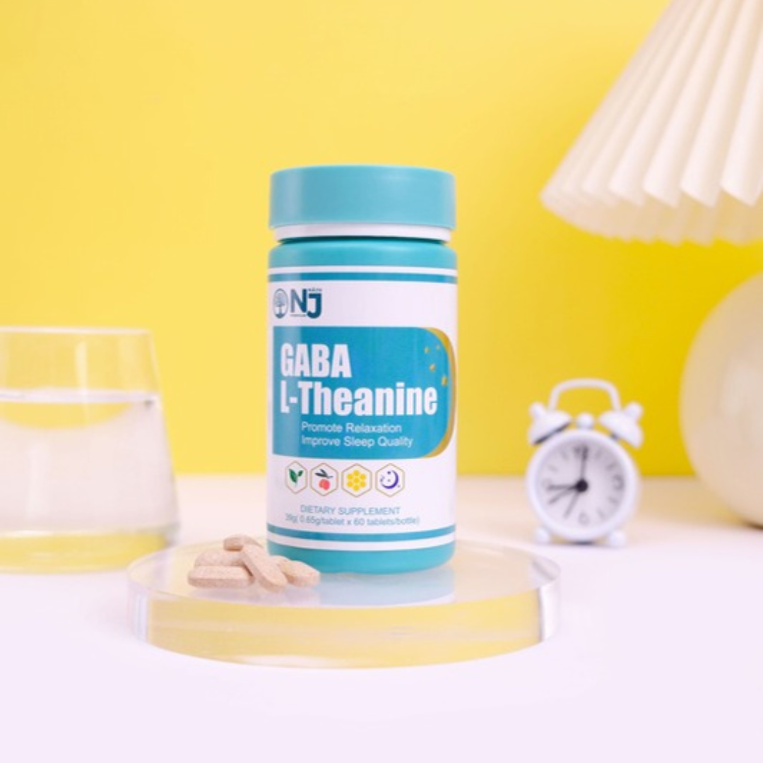 Gaba L-Theanine (NAJU) Boost your focus and Concentration, Improve cognitive function and reduce stress, Promote Relaxation, Improve sleep quality
