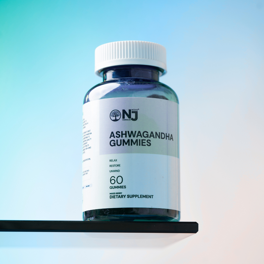 Ashwangandha Gummies (NAJU) Reduce stress, Support sleep, Boost mood and energy levels, Reducing inflammation, Immune support
