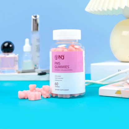 NAJU PMS Gummies – Chasteberry + Dong Quai + Vitamin B6 Blend