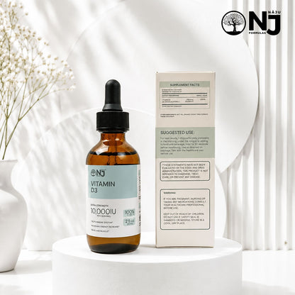 NAJU Vitamin D3 10,000 IU – Your Sunshine Vitamin in a Bottle